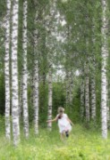 tuula purmonen_Fairy in the Birch forest